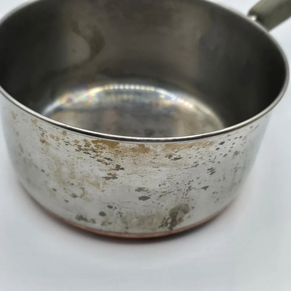 Vintage 1801 Revere Ware Copper Bottom 1 1/2 (1.5) Quart Saucepan‎ Pot